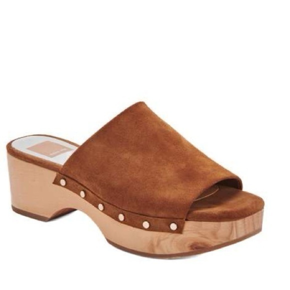 Dolce Vita Brown Suede Mules